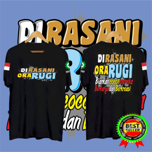 KAOS TSHIRT BAJU DISTRO DIRASANI ORA RUGI