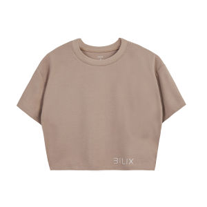 BILIX TANIA SLIM Crop เสื้อครอปออกกำลังกาย ทรงสลิม กระชับสัดส่วน ผ้านุ่ม ใส่สบาย