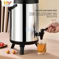 HOMYNEST Termos Milk Tea Bucket Stainless Panas Dingin Serbaguna Dengan Keran Ukuran 6 8 10 12 Liter. 