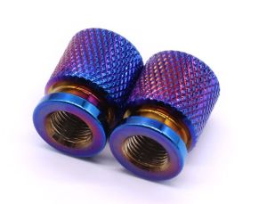 ฝาจุ๊บลม จุกลมยางรถ อลูมิเนียม ฝาปิดจุกลม จุกลมมิเนียมสี ไม่ลอก