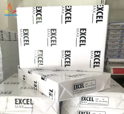 Giấy A4 Excel 70gsm 80gsm Giấy gói photo không dập góc SUKADO