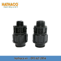 Măng Sông 25 Ren Ngoài 20 - 25 - 32 (ren 1/2" - 3/4" - 1") HATHACO Nối Ống HDPE. 