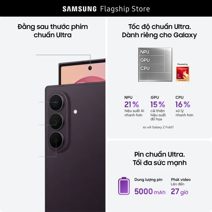 Điện thoại Samsung Galaxy Z Fold8 Ultra, 256GB, Chip Snapdragon, Pin 5,000mAh, Camera 200MP chuẩn Ultra, Galaxy AI | BigBuy360 - bigbuy360.vn Điện thoại Samsung Galaxy Z Fold8 Ultra, 256GB, Chip Snapdragon, Pin 5,000mAh, Camera 200MP chuẩn Ultra, Galaxy AI | BigBuy360 - bigbuy360.vn