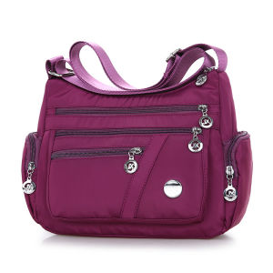 NAZANA Fashion Women Crossbody Waterproof Travel Nylon Bag Large Bag Fashion Shoulder Bag Sling Bag #1161