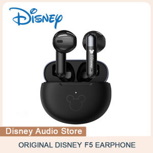 ดิสนีย์ F5บลูทูธหูโทรศัพท์ไร้สายบลูทูธ5.3กึ่งในหูน่ารักลดเสียงรบกวนหูฟังไร้สายเสียงไฮไฟพร้อมไมโครโฟนสนับสนุนโทรวิดีโอ IOS Android สากล