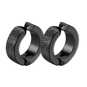 [SG Local Seller] Non-Piercing Ear Clip Men Womens Stainless Steel Clip-On Earrings