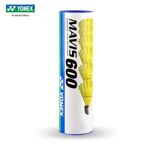 YONEX MAVIS 600 Nylon Ball Shuttlecock Badminton Shuttlecock Play Stability Training Outside Windproof Import 6 Pcs In A Tube
