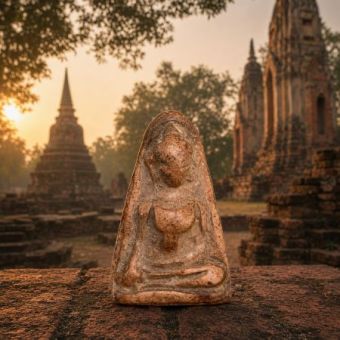 รูปจากผู้ขายบน Lazada: พระผงสุพรรณ เบญจภาคี พระเครื่อง พุทธคุณ ผงสุพรรณ ตั้งราคา ฿105