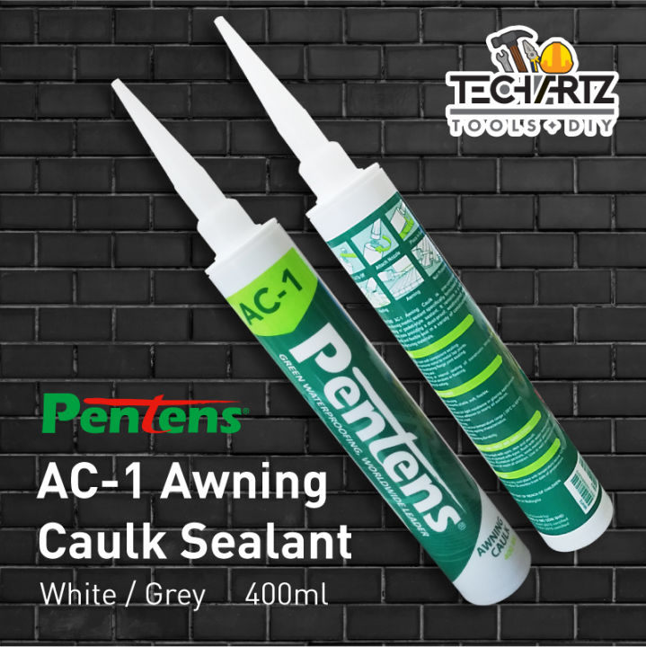 Techartz Pentens Awning Caulk Sealant AC1 Waterproof Silicone