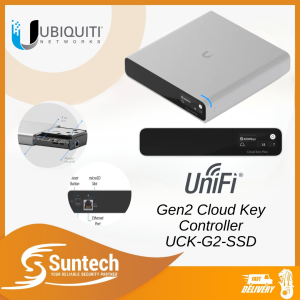 Ubiquiti UniFi Gen2 SSD Cloud Key Controller for Secure Network Management