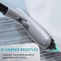Grout Brush with Long Handle, 49'' Tile Cleaner Tool for Shower, Floors Scrubber for Bathroom Cleaning. 