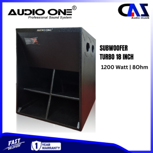Subwoofer Sound System PASSIVE TURBO 18 INCH 118 AUDIO ONE Lapangan Horeg GARANSI | DMS