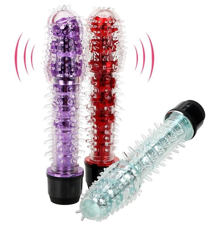 Vibrator G Spot Powerful Jelly Dildo Vibrating Massager Sex Toy