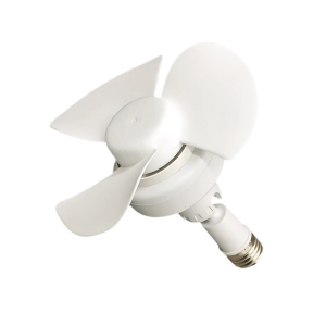 Cooling Fan 5W 360 Degree Adjustment E27 Ceiling Fan for Indoor Office Chandelier Fan Electric Fan Energy Saving