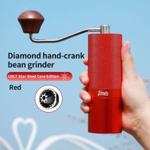 BINCOO Manual Coffee Grinder Home Hand Grinding Coffee Machine CNC 7 Star Grinder Core