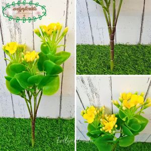 Tanaman Hias Artificial Bunga Calandiva X4 Latex Hiasan Ruang Tamu