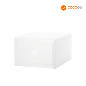 COCOGU กล่องลิ้นชักพลาสติกเก็บของ 1-4 ชั้น รุ่น A0244 - white