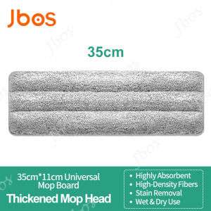 Jbos 1Pcs Flat Mop Refill Cleaning Mop Head Replacement Washable Microfiber Mop Cloth Replacement Mop Pad For Home