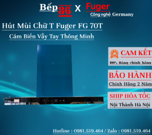 Hút mùi Fuger VT70T - Cảm biến vẫy tay  - Hút mùi nhà bếp - Bảo hành chính hãng 2 năm