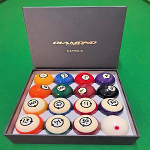 Korean High-end Black King Kong Crystal Billiard Ball Black Eight Billiard Ball National Standard 572 Crystal Billiard Ball Standard Large Billiard Ball