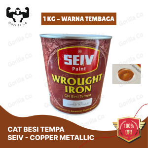 Cat SEIV Tembaga 1L / Cat Besi Tempa Wrought Iron Copper Metallic