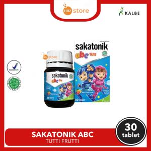Sakatonik ABC Botol isi 30 Tablet - Multivitamin Kesehatan Anak