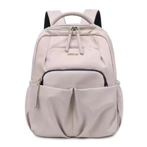 MINGKE Máy Tính Xách Tay Túi Ba Lô Đi Học 13 14 Inch Dành Cho Nữ Sinh Viên Đại Học Nữ Văn Phòng Nhiều Túi Không Thấm Nước Chống Sốc