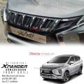 Mitsubishi Xpander 2018-2021 Apollo Front Grill Matte Black with Chrome Thailand Made Grille ( xpander Accessories ). 