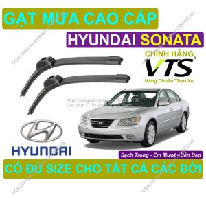 Gạt Mưa Silicon Kính Lái Hyundai Sonata Cặp Gạt M.ưa Kính Lái Hyundai Sonata Có Đủ S.ize Cho Các Đời Xe Hyundai Sonata