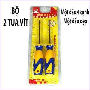 Tua vít nhỏ 2 cạnh 4 cạnh có nam châm đa năng tiện dụng