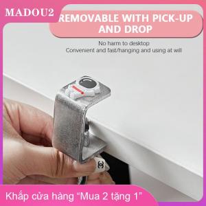 [COD] MADOU2 Có Thể Điều Chỉnh Xoay Có Thể Tháo Rời Bảng Cạnh Lưu Trữ Móc Văn Phòng Máy Tính Để Bàn Móc Văn Phòng Trường Văn Phòng Sinh Viên Túi Chai Nước Móc