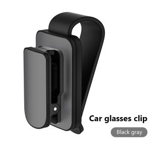 Seemetal Đồ giữ cốc ô tô Tấm Che Nắng lưu trữ tổ chức Kính mắt kim loại móc treo dạng kẹp xe hơi phổ thông phụ kiện nội thất