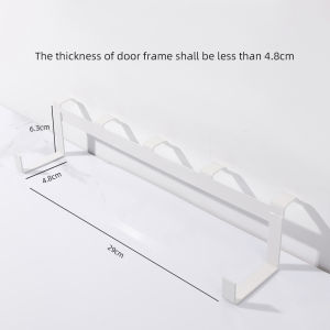 【On Sale】Daily-home Door Back Hook Hanger Bag Clothes Towel Hat Storage Hook Key Debris Wall Rack