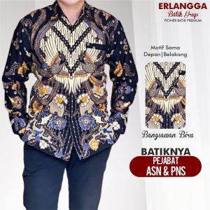 Kemeja Batik Pria Dewasa Lengan Panjang Modern Kualitas Distro Terbaru 2022 Mewah Full Furing Bahan Katun Cabut Tebal Adem Nyaman Baju Atasan  Batik Pria Kondangan Lengan Panjang Bahan Kain Licin Full Furing Badan Motif Keren Kekinian Baju Batik Solo Pria