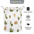 Vusign Keranjang Laundry / Keranjang Baju Kotor / Keranjang Pakaian / Laundry Bag 40 CM Lucu VS62X. 
