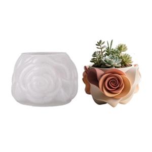 Multipurpose Silicone Flower Planter Mould Accessory With Casting and Art Projects