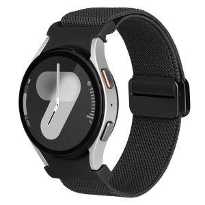 Dây Đeo Nylon Cho Đồng Hồ Samsung Galaxy 7/Đồng Hồ FE/6 Classic/6 /5 Pro/5/4 Cổ Điển/4 nam Nữ Đồng Hồ Thông Minh Smartwatch Đàn Hồi Từ Dây
