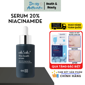 Serum Niacinamide 20% oh!oh! Skin health 30ml - Tinh Chất Dưỡng Sáng Da Giảm Thâm Nám