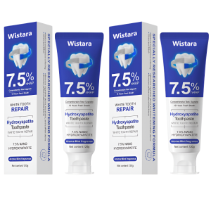 【Nanotechnology Toothpaste】 Nano-hydroxyapatite Toothpaste Repairs Tooth Enamel Relieves Tooth Sensitivity Fluoride-free Natural Whitening Fresh Breat Toothpaste protective effect Fluoridefree formula Comfort Plaque Cleaning Restorative Enamel Toothpaste