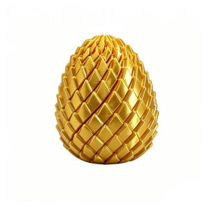 3D Printed Twisted Dragon Egg Toy Spiral Stress Relief Sensory Toy Kids Christmas Birthday Party Gifts Multi-color Fidget