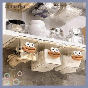 [Cumarba] Under Mirror Cabinet Drawer Organizer Transparent Simple Bathroom Cabinet Cotton Swabs Cosmetic Pull Out Shelf Storage Box