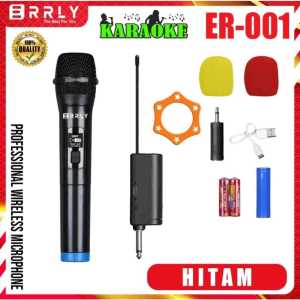 Mic Microphone Mikrofon Karaoke Wireless Microphone Wireless karaoke Mic Karoeke ER 002 DOUBEL ---- ER 001 SINGLE