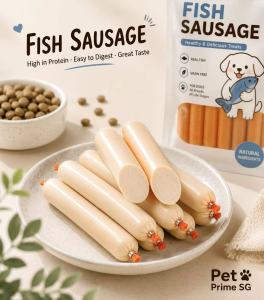 Dog And Cat Sausage Treats 180g Chicken Duck Beef Fish Ham Soft Training Snacks
