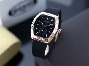 BISA COD✅ Jam tangan wanita F8178 Strap Karet Body Stainless steel Tanggal Aktif Free Batrai