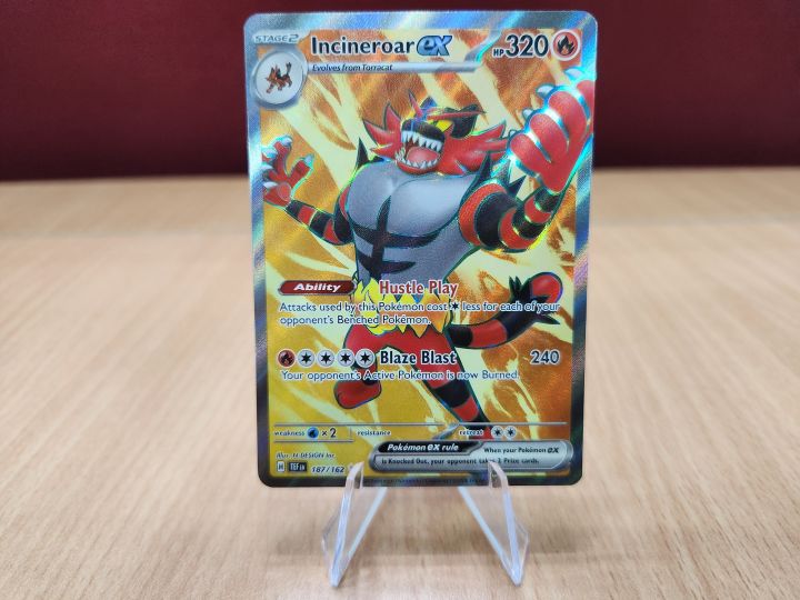 incineroar ex pokemon card Incineroar ex : Pokemon Single