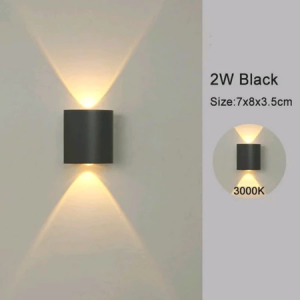 Lampu Dinding Taman Outdoor COB / LED Wall Light Minimalis 2x1W 4X1W 6X1W 8X1W