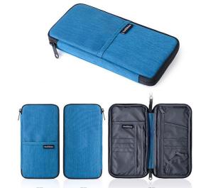 Ví cầm tay vải Canvas chống thấm nước cho Nam và Nữ - T0436