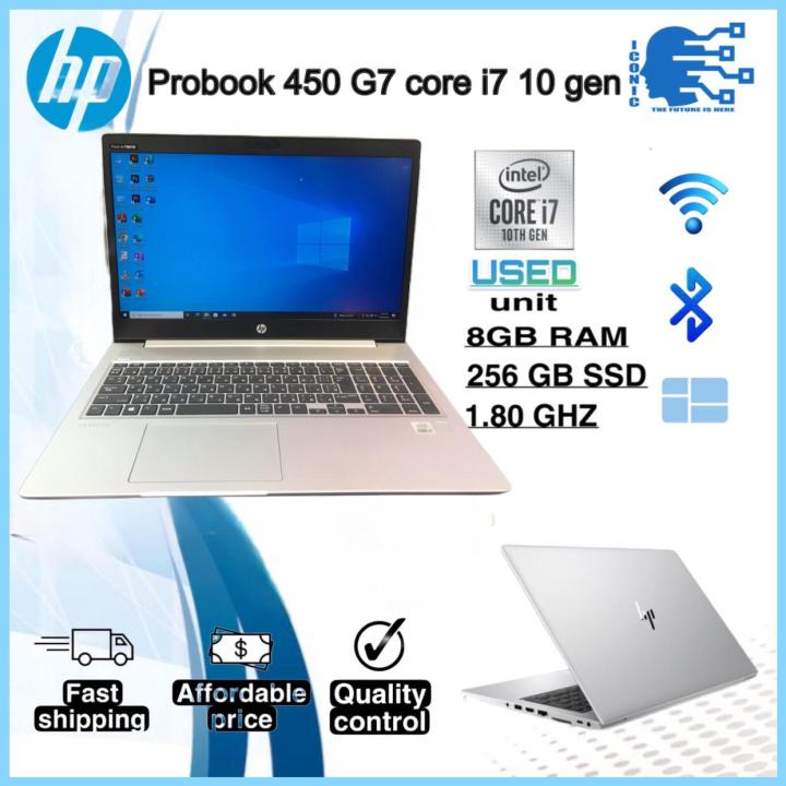 Hp Probook 15 inch 450 G7 core i7 10th Gen GHZ 8gb ram