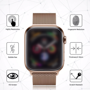 Screen Protector For Smart Watch Applḕ iWatch 38mm 40mm 41mm 42mm 44mm 45mm 46mm 49mm 40mm SE 44mm SE Series 2 3 4 5 6 7 8 9 S10 S11 SE Ultra 1 2 3 40mmSE 44mmSE Hydrogel Type Front Screen Soft Film