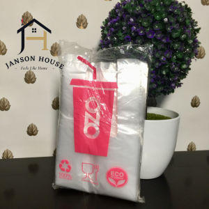 Kantong Plastik Gelas Cup Bening Ukuran 10 x 30 cm Isi 70 Lembar